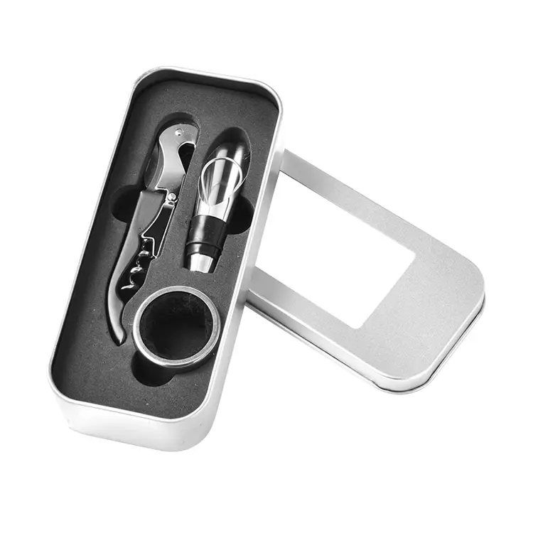 ACCESSOIRES DE VINS 3PCS AVEC LE SET DE VINE BOX WINDE