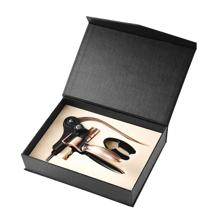 Ensemble de vin en carton pliable